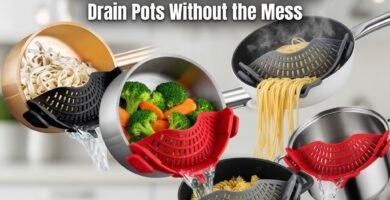 Best Silicone Clip-On Strainer Under $20: Drain Pots Without the Mess