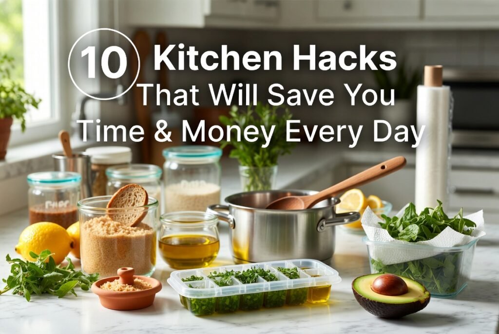 10 Kitchen Hacks That Will Save You Time & Money Every Day