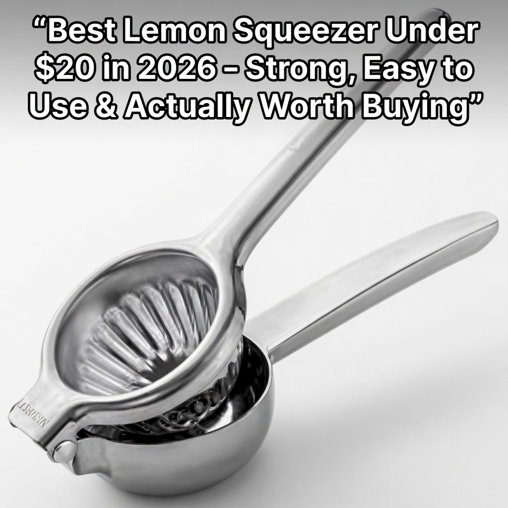 Best Lemon Squeezer Under $20 in 2026 – Strong, Easy to Use & Actually Worth Buying