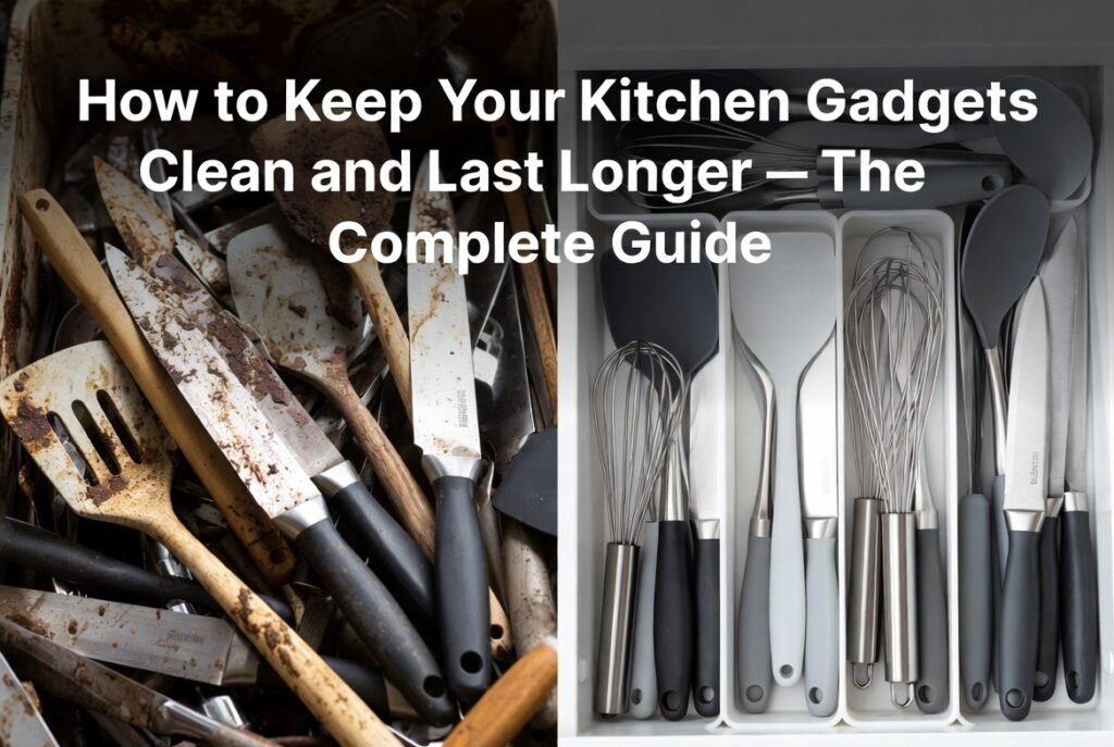 How to Keep Kitchen Gadgets Clean and Make Them Last Longer – The Complete Guide