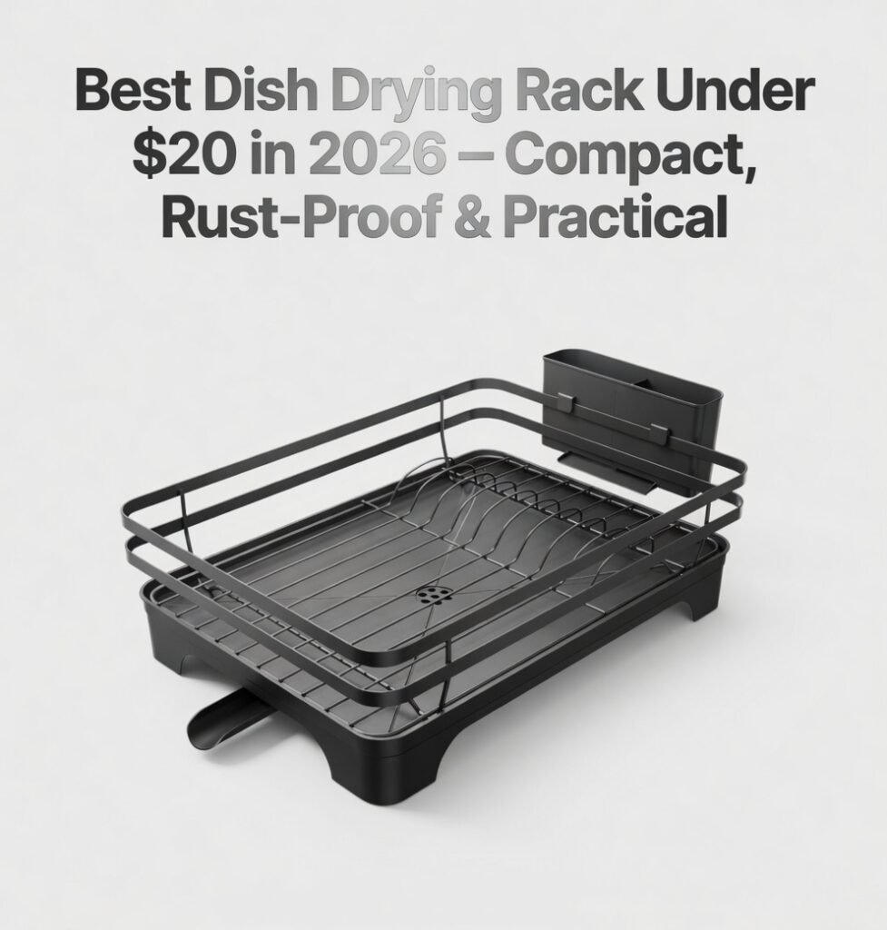 Best Dish Drying Rack Under $20 in 2026 – Compact, Rust-Proof & Practical