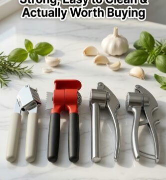 Best Garlic Press Under $20 in 2026 – Strong, Easy to Clean & Actually Worth Buying