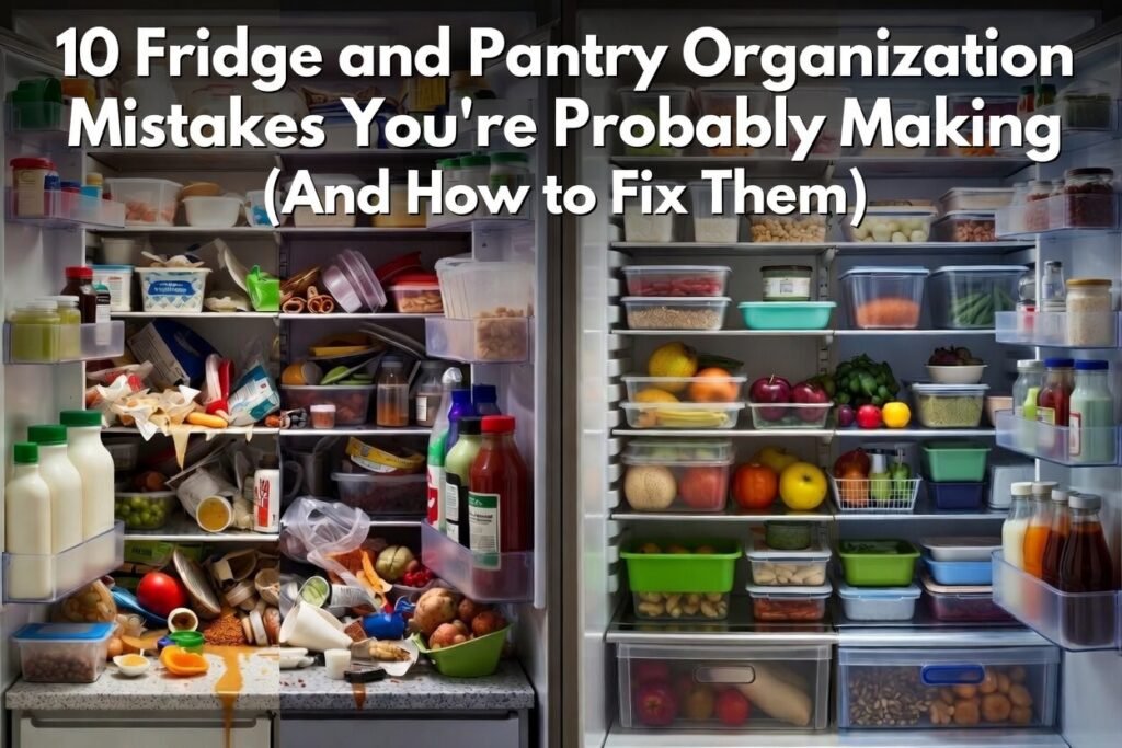 10 Fridge and Pantry Mistakes You're Probably Making (And How to Fix Them)