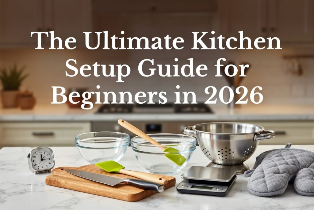 The Ultimate Kitchen Setup Guide for Beginners in 2026 – Must-Have Tools You Actually Need