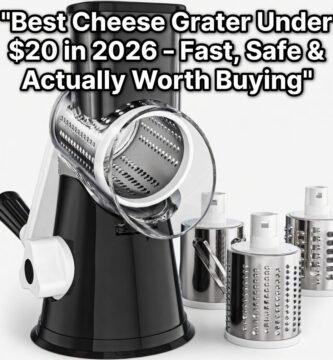 Best Cheese Grater Under $20 in 2026 – Fast, Safe & Actually Worth Buying