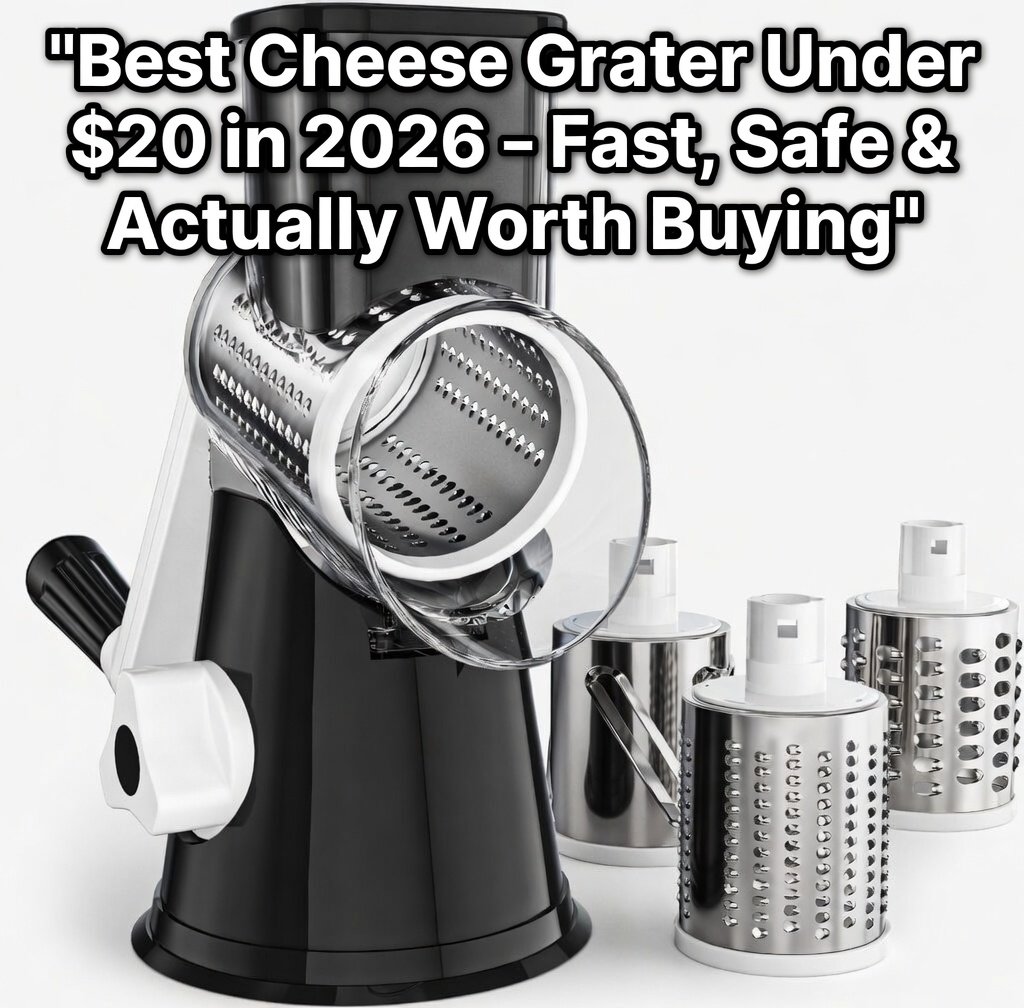 Best Cheese Grater Under $20 in 2026 – Fast, Safe & Actually Worth Buying