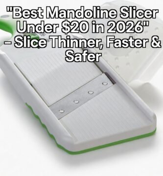 Best Mandoline Slicer Under $20 in 2026 – Slice Thinner, Faster & Safer