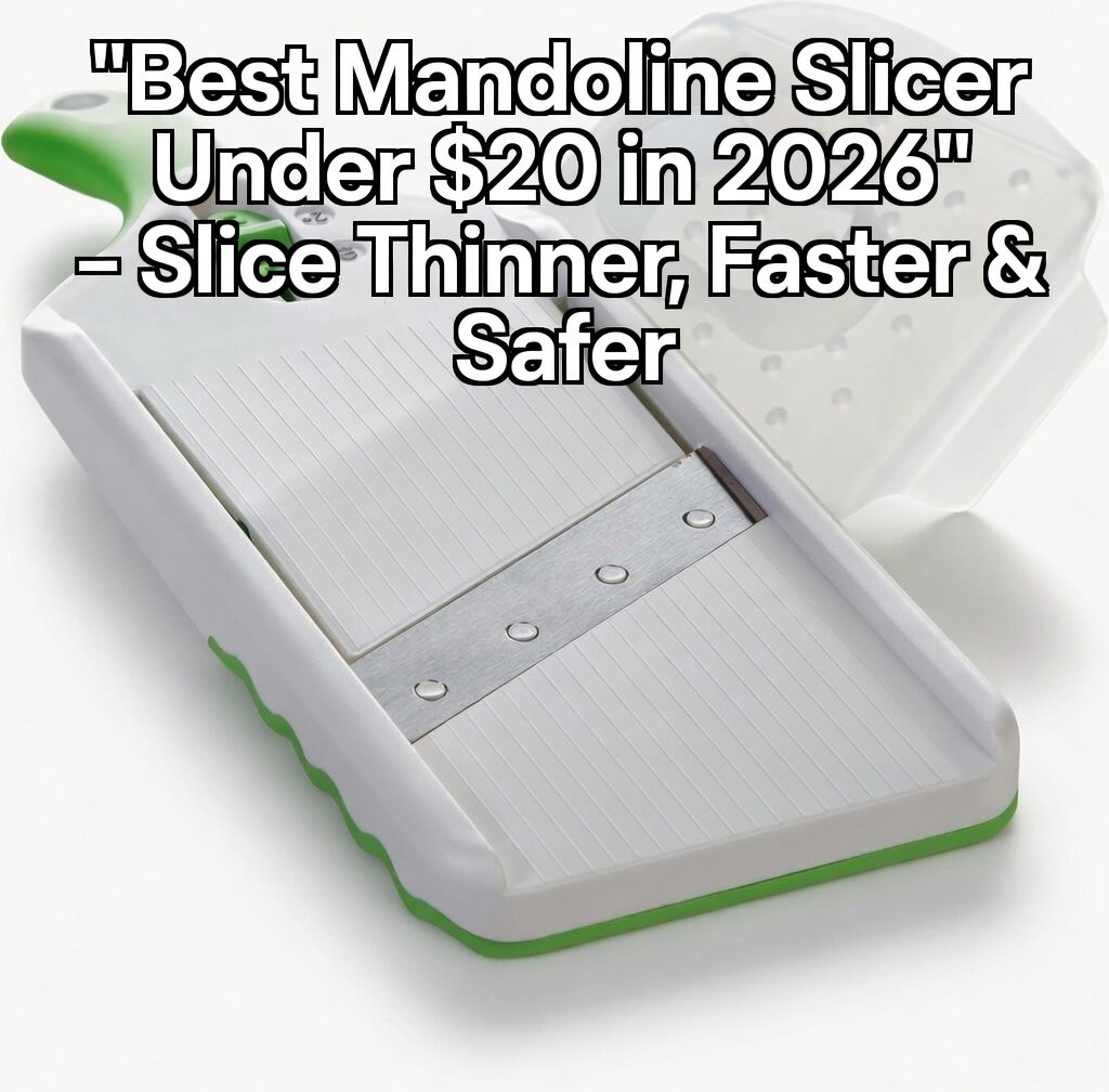 Best Mandoline Slicer Under $20 in 2026 – Slice Thinner, Faster & Safer
