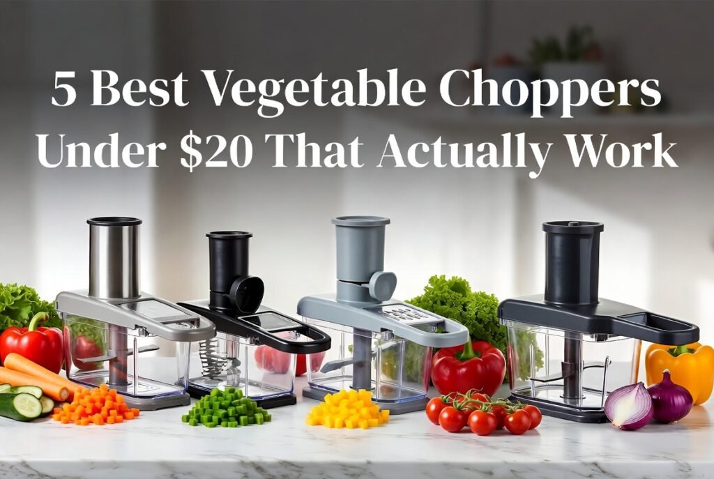 5 Best Vegetable Choppers Under $20 That Actually Work