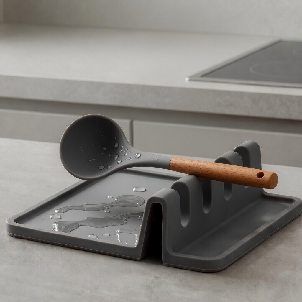 Zulay Kitchen Silicone Spoon Rest Review